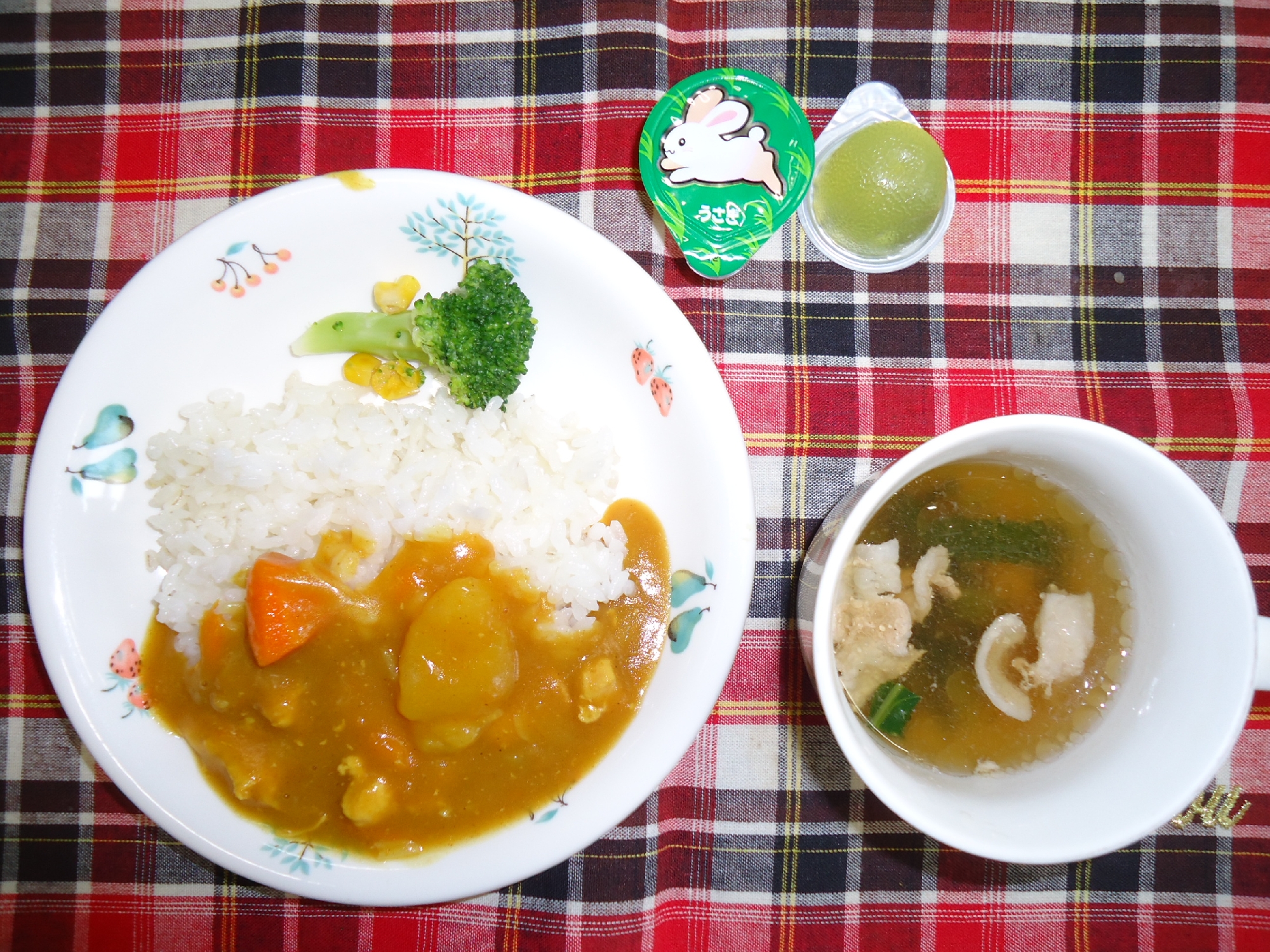 今日の給食８月２５日