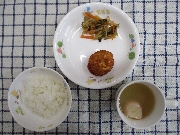 🌼５月１９日の給食とおやつ🌼