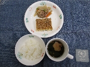 🐌６月３０日の給食とおやつ🍃