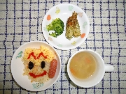 👹２月３日給食とおやつ👹