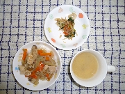 🌷２月１３日給食とおやつ🌷