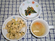 🌷２月１７日の給食とおやつ🌷