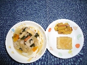🌷２月２５日給食とおやつ🌷