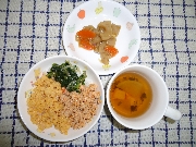 🎎３月３日給食とおやつ🎎