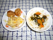 🌺３月１１日の給食とおやつ🌺