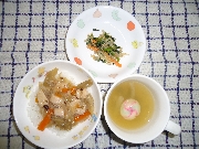 🌸４月３日給食とおやつ🌸