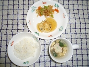 🌸４月２１日給食とおやつ🌸