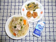🌸４月２２日給食とおやつ🌸