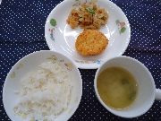 １０月３日給食♪