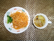🌺３月１４日の給食とおやつ🌺