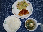 🌷３月２７日給食とおやつ🌷