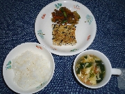 🌼５月２７日の給食とおやつ🌼