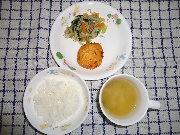 🍠９月９日の給食とおやつ🍠