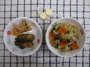 🌼５月２７日の給食とおやつ🌼