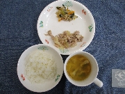🐌６月１３日の給食とおやつ🍃